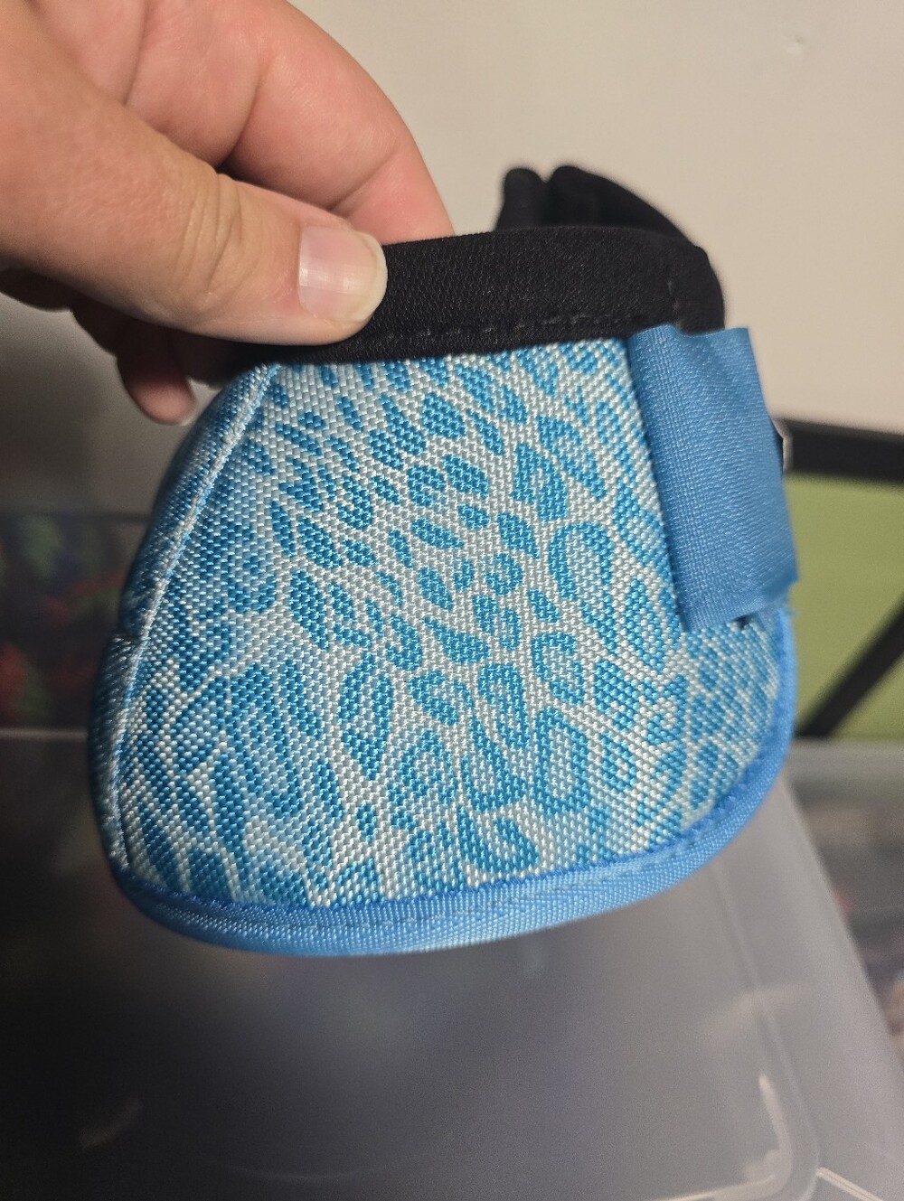 WW Turquoise Cheetah Bell Boot Large - Picture 6 of 12